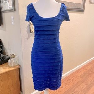 Max Studio Dress Blue Medium
